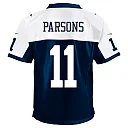 Zennovawear Youth Dallas Cowboys Micah Parsons Navy Alternate Game Jersey