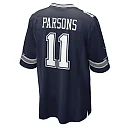 Zennovawear Youth Dallas Cowboys Micah Parsons Navy Game Jersey