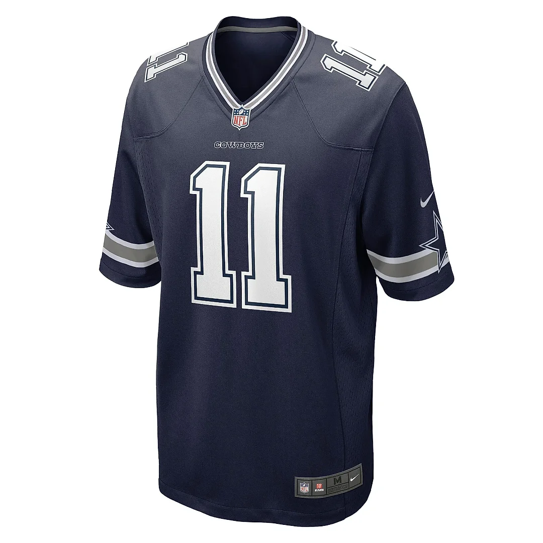 Zennovawear Youth Dallas Cowboys Micah Parsons Navy Game Jersey