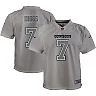 Zennovawear Youth Dallas Cowboys Trevon Diggs Gray Atmosphere Game Jersey