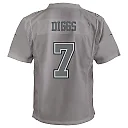Zennovawear Youth Dallas Cowboys Trevon Diggs Gray Atmosphere Game Jersey