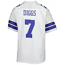 Zennovawear Youth Dallas Cowboys Trevon Diggs White Game Jersey