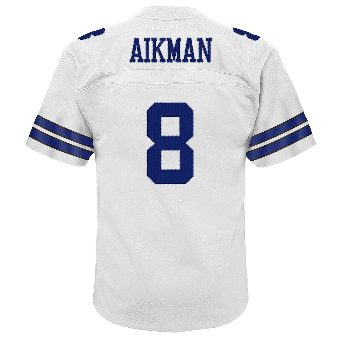 Zennovawear Youth Dallas Cowboys Troy Aikman Mitchell & Ness White Retired Player Legacy Jersey