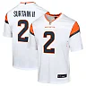 Zennovawear Youth Denver Broncos Patrick Surtain II White Mile High Collection Game Jersey