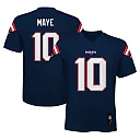 Zennovawear Drake Maye New England Patriots Youth Replica Jersey - Navy