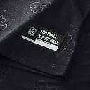 Zennovawear New Orleans Saints Youth Football x Football Collared Fan Top - Black