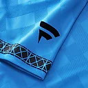 Zennovawear Carolina Panthers Youth Football x Football Collared Fan Top - Blue
