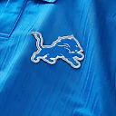 Zennovawear Detroit Lions Youth Football x Football Collared Fan Top - Blue