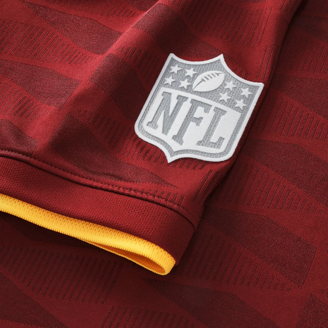 Zennovawear Washington Commanders Youth Football x Football V-Neck Fan Top - Burgundy