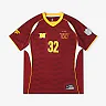 Zennovawear Washington Commanders Youth Football x Football V-Neck Fan Top - Burgundy