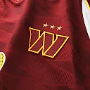 Zennovawear Washington Commanders Youth Football x Football V-Neck Fan Top - Burgundy