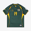 Zennovawear Green Bay Packers Youth Football x Football V-Neck Fan Top - Green