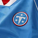 Zennovawear Tennessee Titans Youth Football x Football V-Neck Fan Top - Light Blue