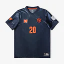 Zennovawear Chicago Bears Youth Football x Football V-Neck Fan Top - Navy