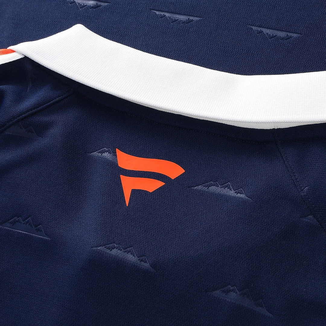 Zennovawear Denver Broncos Youth Football x Football Collared Fan Top - Navy