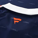 Zennovawear Denver Broncos Youth Football x Football Collared Fan Top - Navy