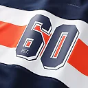 Zennovawear Denver Broncos Youth Football x Football Collared Fan Top - Navy