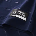 Zennovawear Denver Broncos Youth Football x Football Collared Fan Top - Navy