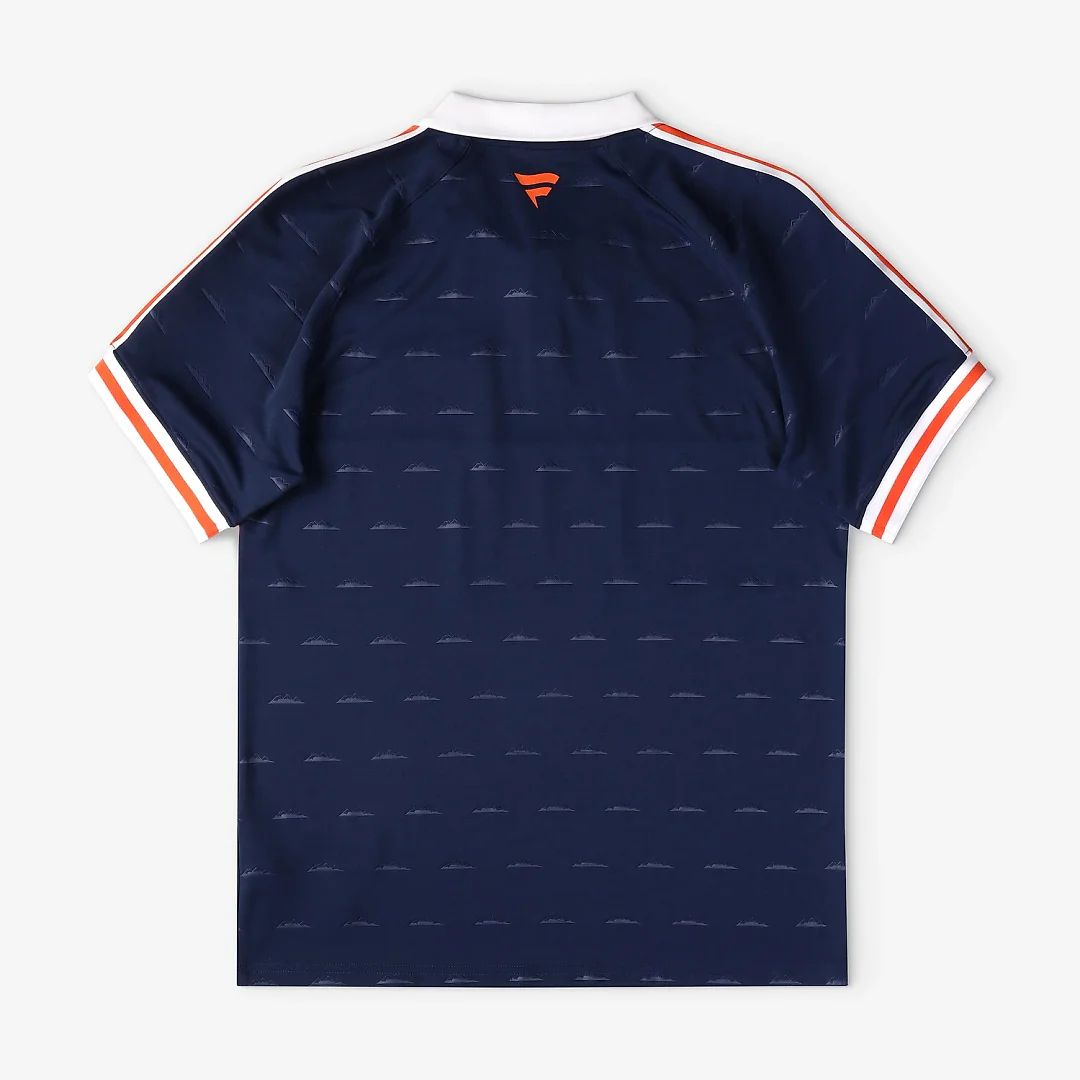 Zennovawear Denver Broncos Youth Football x Football Collared Fan Top - Navy