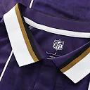 Zennovawear Baltimore Ravens Youth Football x Football Collared Fan Top - Purple