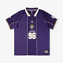 Zennovawear Baltimore Ravens Youth Football x Football Collared Fan Top - Purple