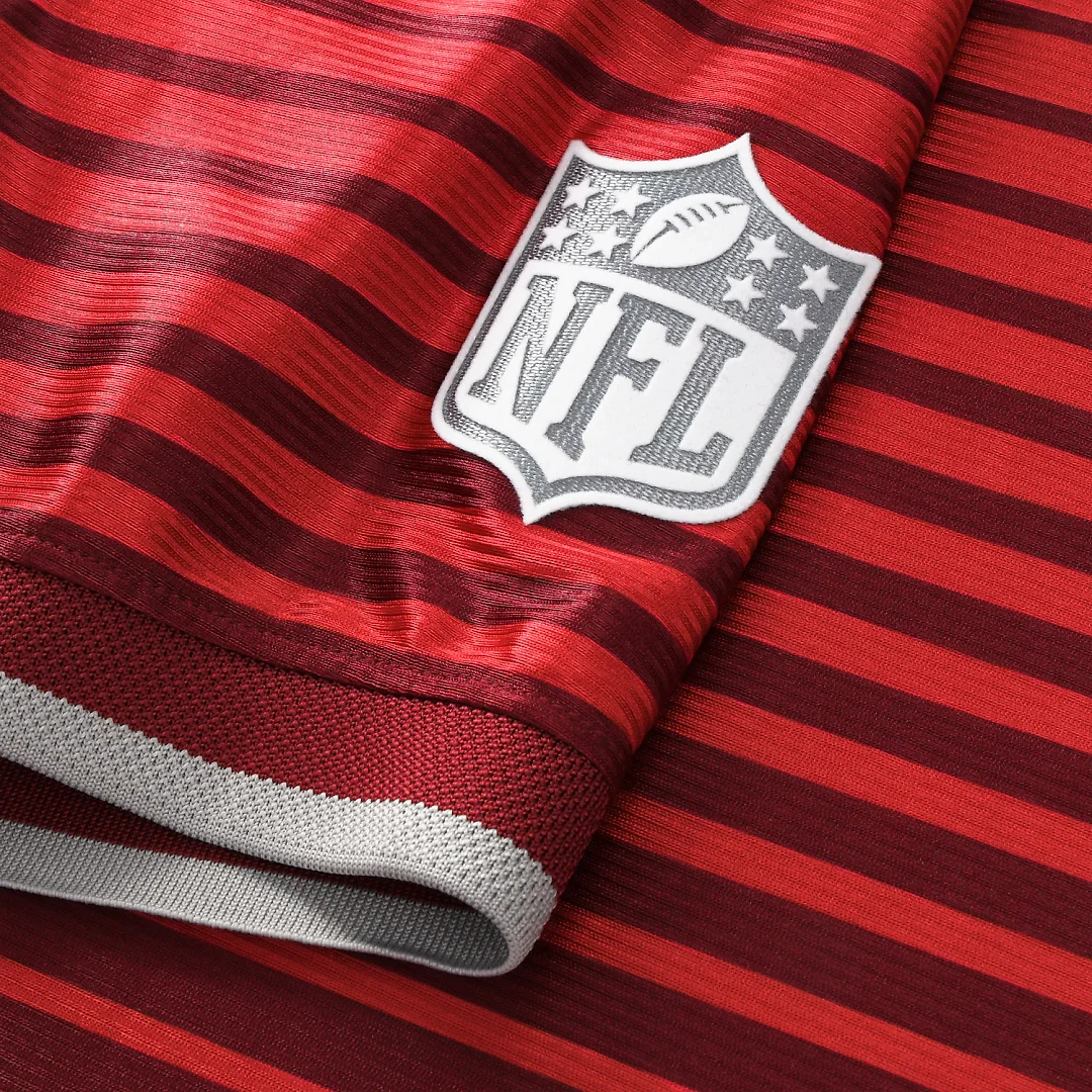 Zennovawear Atlanta Falcons Youth Football x Football V-Neck Fan Top - Red