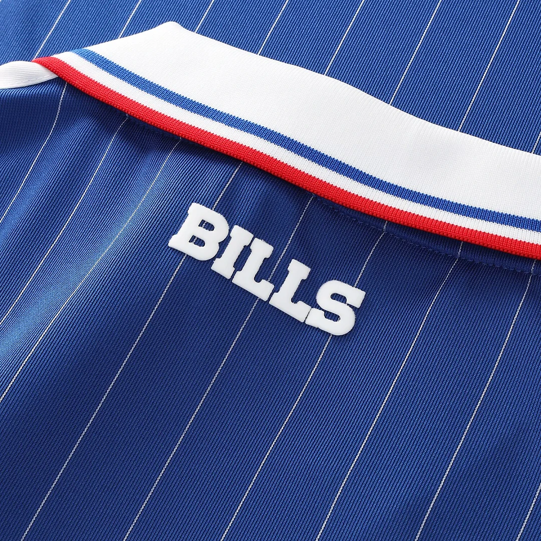 Zennovawear Buffalo Bills Youth Football x Football Collared Fan Top - Royal