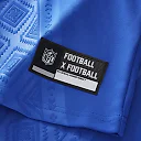 Zennovawear Los Angeles Rams Youth Football x Football Collared Fan Top - Royal