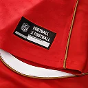 Zennovawear San Francisco 49ers Youth Football x Football V-Neck Fan Top - Scarlet