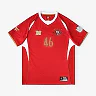 Zennovawear San Francisco 49ers Youth Football x Football V-Neck Fan Top - Scarlet