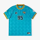 Zennovawear Jacksonville Jaguars Youth Football x Football Fan Top - Teal