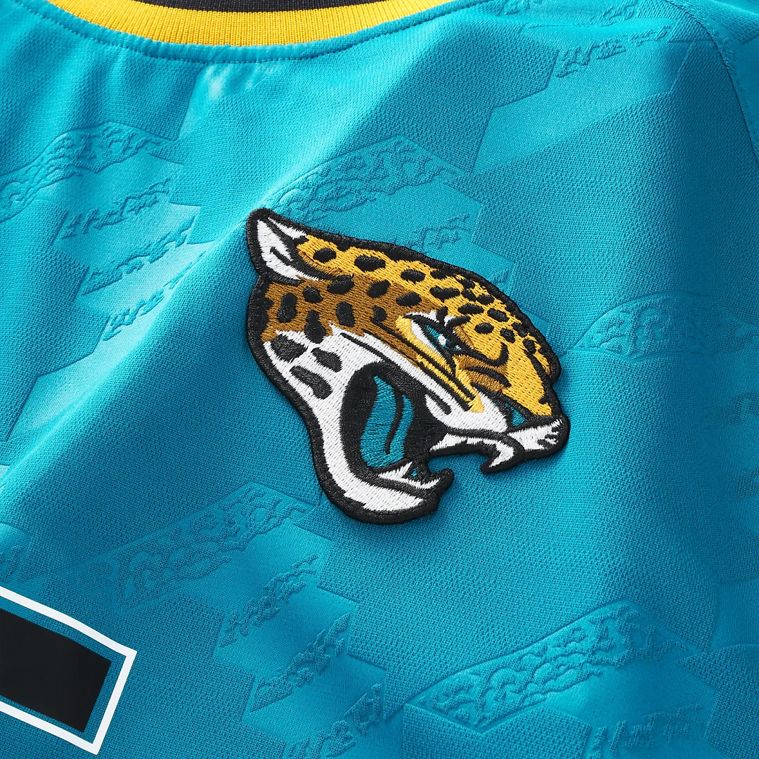 Zennovawear Jacksonville Jaguars Youth Football x Football Fan Top - Teal