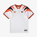 Zennovawear Cincinnati Bengals Youth Football x Football V-Neck Fan Top - White