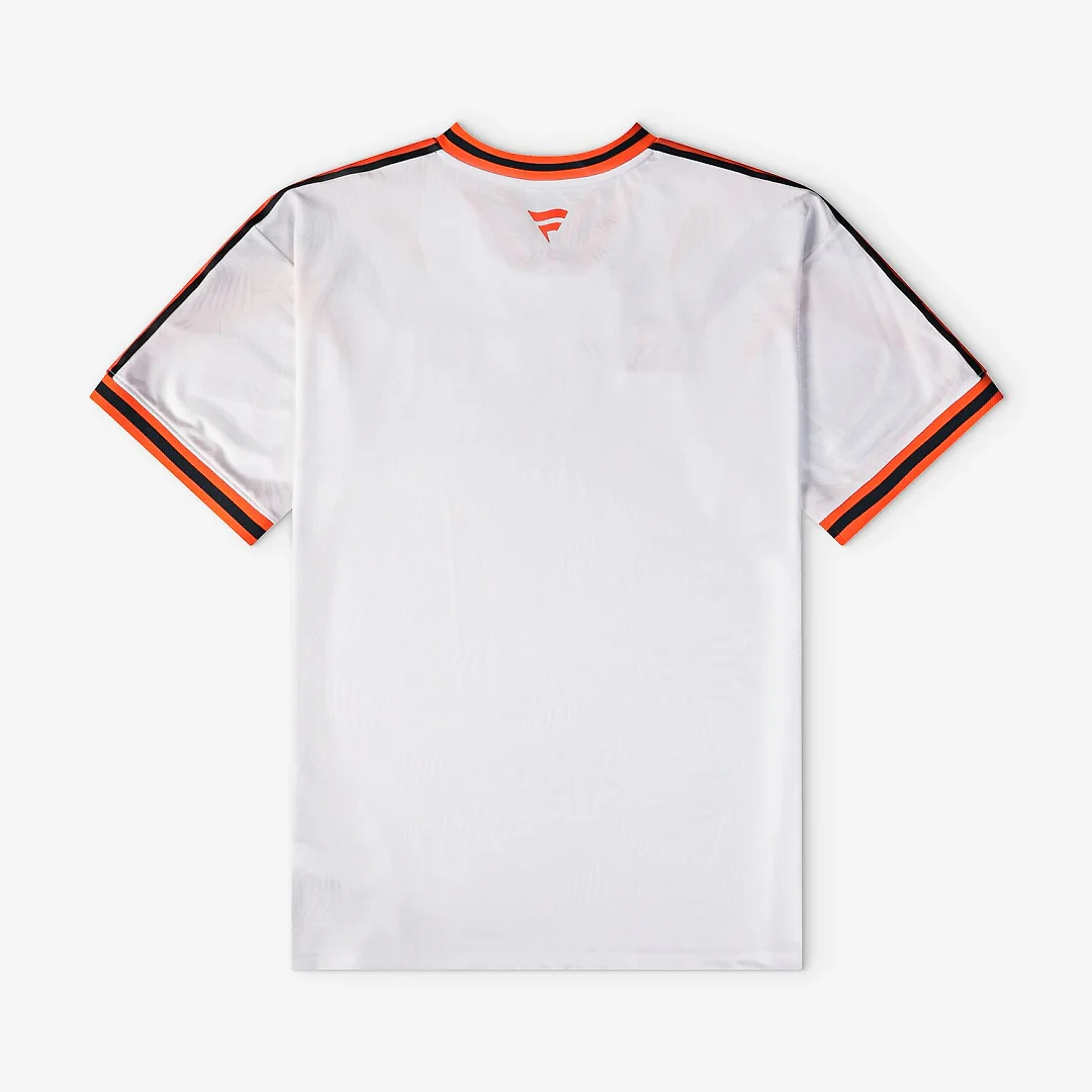 Zennovawear Cincinnati Bengals Youth Football x Football V-Neck Fan Top - White