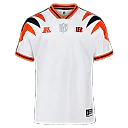Zennovawear Cincinnati Bengals Youth Football x Football V-Neck Fan Top - White