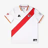 Zennovawear Kansas City Chiefs Youth Football x Football Collared Fan Top - White