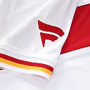 Zennovawear Kansas City Chiefs Youth Football x Football Collared Fan Top - White