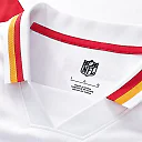 Zennovawear Kansas City Chiefs Youth Football x Football Collared Fan Top - White