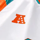 Zennovawear Miami Dolphins Youth Football x Football V-Neck Fan Top - White