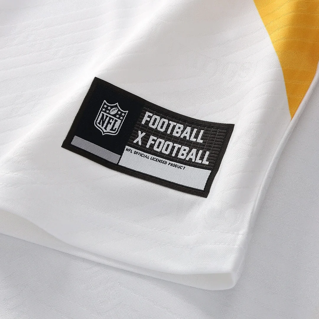 Zennovawear Minnesota Vikings Youth Football x Football V-Neck Fan Top - White