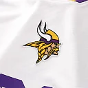 Zennovawear Minnesota Vikings Youth Football x Football V-Neck Fan Top - White