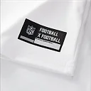 Zennovawear New England Patriots Youth Football x Football V-Neck Fan Top - White