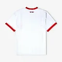 Zennovawear New England Patriots Youth Football x Football V-Neck Fan Top - White
