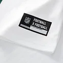 Zennovawear New York Jets Youth Football x Football V-Neck Fan Top - White
