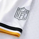 Zennovawear Pittsburgh Steelers Youth Football x Football V-Neck Fan Top - White