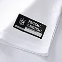 Zennovawear Pittsburgh Steelers Youth Football x Football V-Neck Fan Top - White
