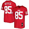 Zennovawear George Kittle San Francisco 49ers Youth Replica Jersey - Scarlet