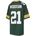 Zennovawear Youth Green Bay Packers Charles Woodson Mitchell & Ness Green Retired Player Legacy Jersey