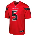 Zennovawear Youth Houston Texans Jalen Pitre Red Alternate Game Jersey