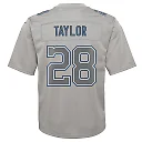 Zennovawear Youth Indianapolis Colts Jonathan Taylor Gray Atmosphere Game Jersey